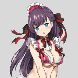 This is a pixiv picture whose title is 仕事絵（ちょっぴりHなコスチュームの描き方）サンプル.