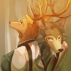 This is a pixiv picture whose title is BEASTARS.