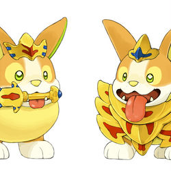 This is a pixiv picture whose title is 伝説のパチモン.