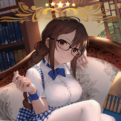 This is a pixiv picture whose title is 虞美人.