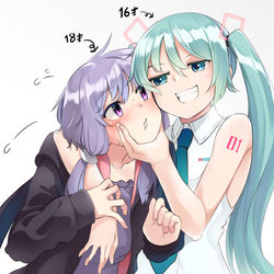 This is a pixiv picture whose title is 年下の先輩と年上の後輩.