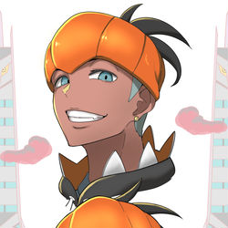 This is a pixiv picture whose title is キバナ.