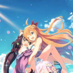 This is a pixiv picture whose title is 美食殿（サマー）.