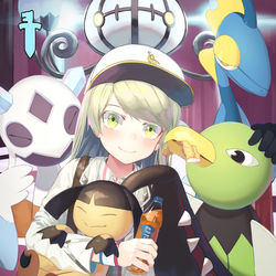 This is a pixiv picture whose title is チャンピオンのカード.