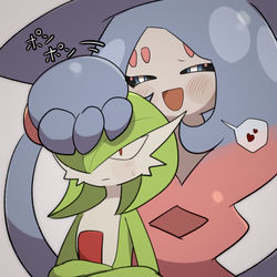 This is a pixiv picture whose title is ポ百合３.