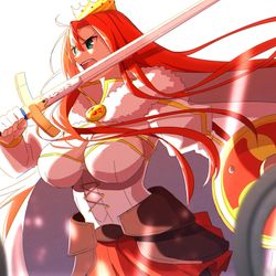 This is a pixiv picture whose title is 守ってみせる.
