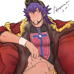 This is a pixiv picture whose title is 【剑盾】丹帝.