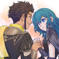 This is a pixiv picture whose title is 信頼と信愛.
