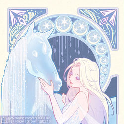 This is a pixiv picture whose title is エルサ.
