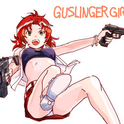 This is a pixiv picture whose title is 『GUNSLINGER GIRL』らくがきまとめ２.