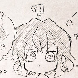 This is a pixiv picture whose title is 落書き伊アオ３.