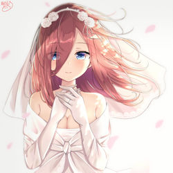 This is a pixiv picture whose title is Wedding.