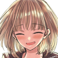 This is a pixiv picture whose title is えがお.