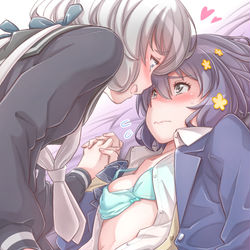 This is a pixiv picture whose title is 純愛 December.