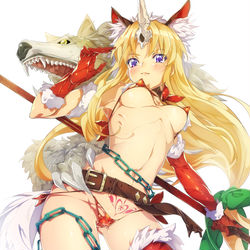 This is a pixiv picture whose title is フェンリルナイト・リースさん.