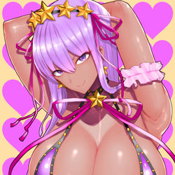 This is a pixiv picture whose title is BB💜💜.