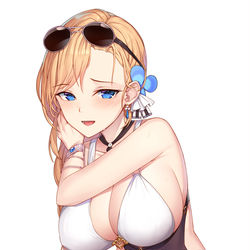 This is a pixiv picture whose title is フッド アズールレーン.