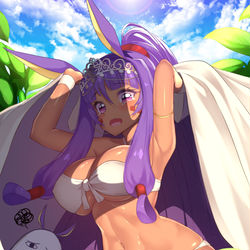 This is a pixiv picture whose title is 不敬な!!.