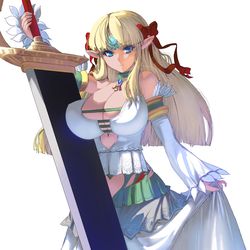 This is a pixiv picture whose title is ダークエルフ.