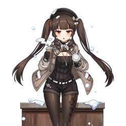 This is a pixiv picture whose title is Soulworker winter costume illust.