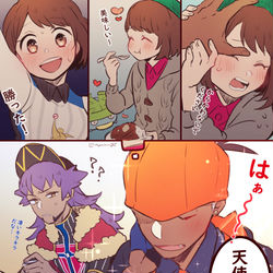 This is a pixiv picture whose title is 天使の話.