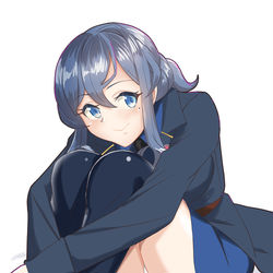 This is a pixiv picture whose title is 幼馴染の関係から一歩踏み込んでこようとしているゴトランドさん.