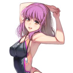 This is a pixiv picture whose title is 競泳水着.