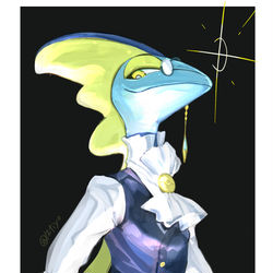 This is a pixiv picture whose title is インテレオン（に着て欲しかった）.