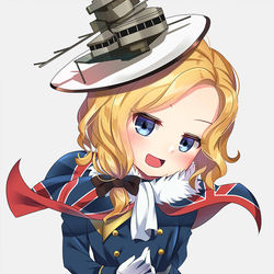 This is a pixiv picture whose title is HMS hood-chan.