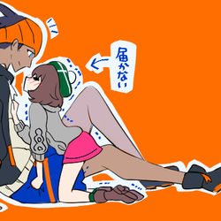 This is a pixiv picture whose title is キバユウらくがき3枚.