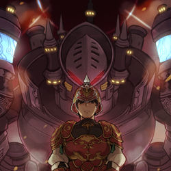 This is a pixiv picture whose title is FF11 聖なる審判.
