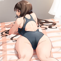 This is a pixiv picture whose title is お部屋で試着（してほしい）.