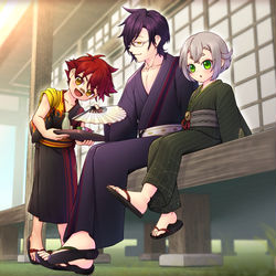 This is a pixiv picture whose title is とうらぶ落書き＋漫画まとめ１５.