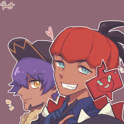 This is a pixiv picture whose title is ライバル.