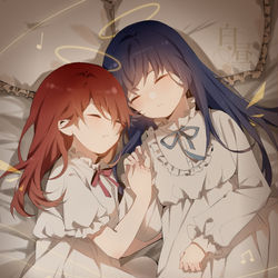 This is a pixiv picture whose title is おやすみ🌃.