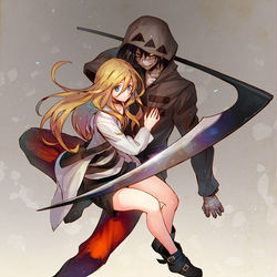This is a pixiv picture whose title is 【殺戮の天使】ザック＆レイチェル.