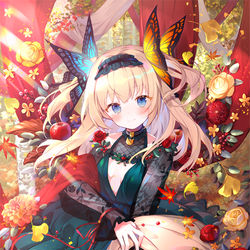 This is a pixiv picture whose title is Autumn colors🍎.