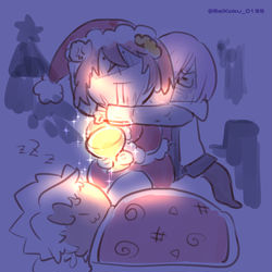 This is a pixiv picture whose title is 天草四郎時貞に聖杯をあげたいぐた子サンタ.