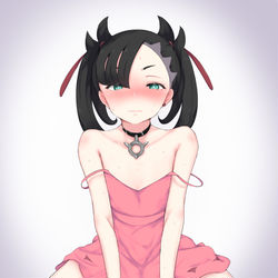 This is a pixiv picture whose title is バランスボールで遊ぶマリィちゃん.