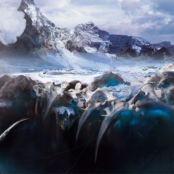 This is a pixiv picture whose title is skeletal cliff.