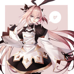 This is a pixiv picture whose title is アストルフォ🐰.