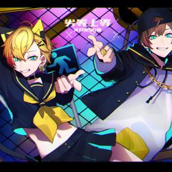 This is a pixiv picture whose title is 劣等上等.