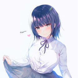 This is a pixiv picture whose title is チラ.