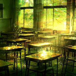 This is a pixiv picture whose title is 午后.