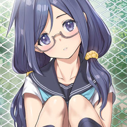 This is a pixiv picture whose title is セーラー服・はすみ.