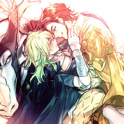 This is a pixiv picture whose title is 【BLGLNL混合】FE3HLOG.