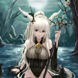 This is a pixiv picture whose title is 闪灵.