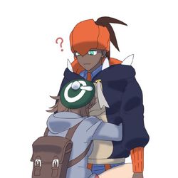 This is a pixiv picture whose title is 「どしたぁ？」.