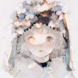 This is a pixiv picture whose title is 世界が意地悪するのなら.