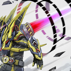 This is a pixiv picture whose title is 噴射蝗蟲.